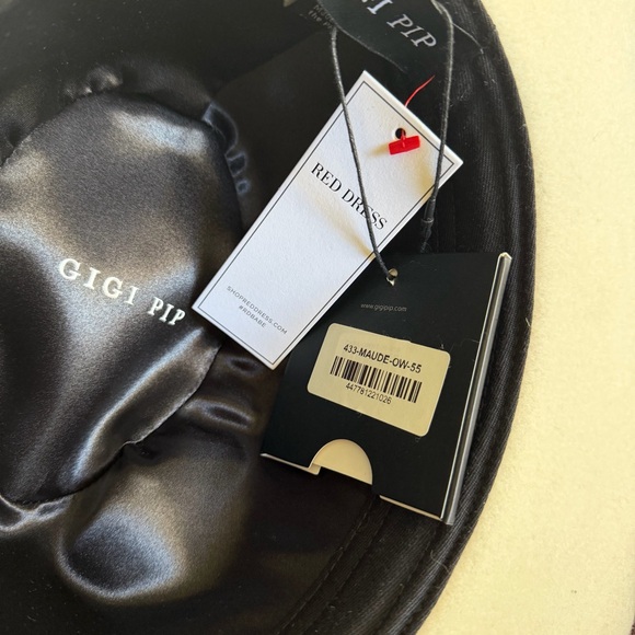 Gigi Pip Maude Pencil Brim Hat- with Cara Loren Band - Picture 3 of 7